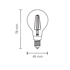 Picture of LED Filament Bulb G45 E14 4w ~ 32w