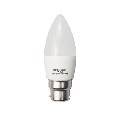 Picture of LED Candle C37 B22 6w