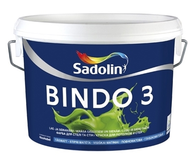 Picture of Paint for walls and ceilings Sadolin Bindo 3, 10L