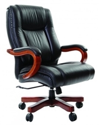 Picture of Office Chair Chairman 403 Leather Black