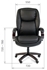 Picture of Office Chair Chairman 408 Leather Black