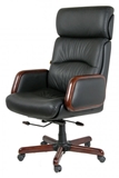 Show details for Office Chair Chairman 417 Leather Black