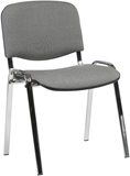 Show details for Home4you Office Chair Big Gray / Chrome 641632