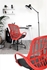 Picture of Office Chair Colour Black / RED DESERT 62X61X105