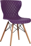 Show details for Home4you Office Chair Charles Purple 21024