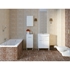 Picture of Ceramic tiles for floor PIEDRA Brown 33.3X33.3(1.33) / pack