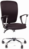 Show details for Office Chair Chairman 9801 Chrome 15-21 Black