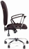 Picture of Office Chair Chairman 9801 Chrome 15-21 Black