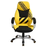 Show details for Office Chair YELLOW DEE TIRE 60X70X124CM