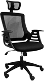 Show details for Home4you Office Chair Merano Black With Headrest 27714