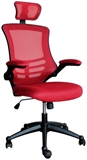 Show details for Home4you Office Chair Evelekt Ragusa 27717 Red