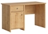 Picture of Black Red White Writing Desk in Porto Oak