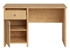 Picture of Black Red White Writing Desk in Porto Oak