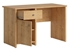 Picture of Black Red White Writing Desk in Porto Oak