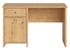 Picture of Black Red White Writing Desk in Porto Oak