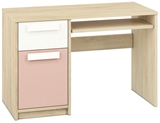 Show details for ML Meble Writing Desk Drop 14 Pink