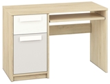 Show details for ML Meble Writing Desk Drop 14 Light Grey