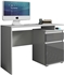 Picture of Office Desk Pro Meble Milano PKC 105 White / Grey