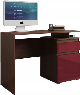 Picture of Office Desk Pro Meble Milano PKC 105 Walnut / Ed