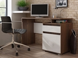 Show details for Office Desk Pro Meble Milano PKC 105 Walnut / White