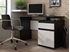 Picture of Office Desk Pro Meble Milano PKC 105 Black / White
