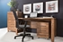 Picture of Black Red White Writing Desk Gent Oak