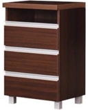 Show details for Bodzio Chest Of Drawers AG47 Left Walnut