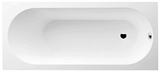 Show details for Villeroy & Boch Oberon Solo Bath with Legs White 170x75