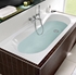 Picture of Villeroy & Boch Oberon Solo Bath with Legs White 180x80