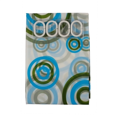 Picture of Click on the image to enlarge it Bath curtain Futura PED-008, 180x180cm