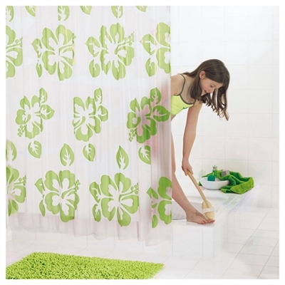 Picture of Bath curtain Ridder Flowerpower 180x200cm