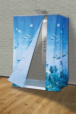 Picture of CURTAIN BATH 1.8X2M REEF 3FUP012310 (SANIPLAST)