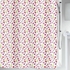 Picture of Spirella Mille Fleurs Shower Curtain 180x200cm Pink