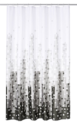 Picture of CURTAIN BATH SKYLINE 180X200CM BALTPEL (RIDDER)