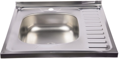 Picture of Diana Kitchen Sink Left Chrome 600x600mm