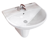 Show details for Sink Jika Lyra Plus 14382 55x45x19,5cm, white