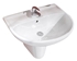 Picture of Sink Jika Lyra Plus 14383 60x49x19,5cm, white