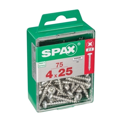 Picture of Screws for wood Spax, 4 x 25 mm, 75 pcs