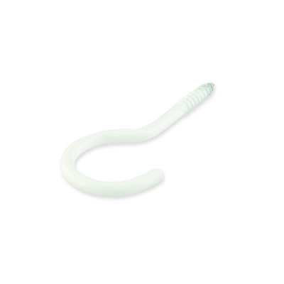 Picture of HOOK SCREWS 100X6,2X28X24 WHITE 2PCS