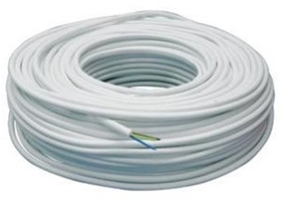 Picture of Verners Cable 2x1.5 OMYp White