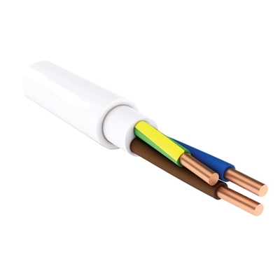 Picture of CABLE XYM-J / NYM 3X2.5 WHITE (100)