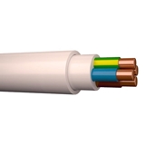 Show details for CABLE XYM-J / NYM 4X1.5 WHITE (100)