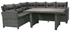 Picture of Home4you Pavia Corner Sofa And Table Set Dark Gray