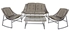 Picture of Home4you Celje Garden Furniture Set Gray
