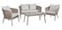 Picture of Home4you Ecco Garden Furniture Set Beige