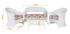 Picture of Home4you Whistler Garden Furniture Set White