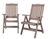 Picture of Folkland Timber Folding Garden Set Bavaria 6 Graphite