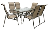 Show details for Home4you Montreal Table And 6 Chairs Beige