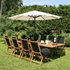 Picture of Home4you Future Expandable Table And 6 Chairs Acacia
