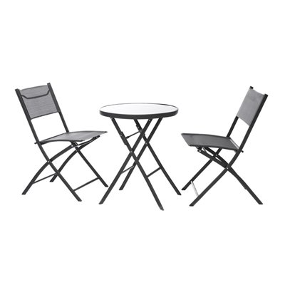 Picture of Keter Provence Chillout Garden Set Gray